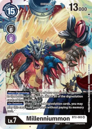 Millenniummon – Release Special Booster – BT2-083 SR