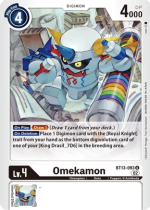 Omekamon – BT13-093 – Uncommon