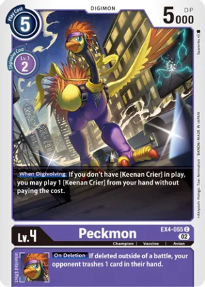 Peckmon – EX4-055 – Common