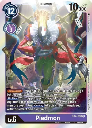 Piedmon – Release Special Booster – BT2-080 SR