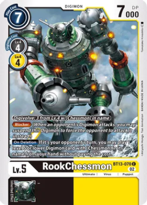 RookChessmon – BT13-070 – Common