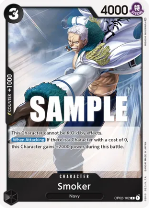 Smoker (102) - Paramount War (OP02-102 R)