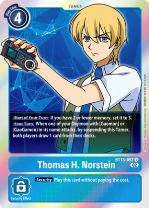Thomas H. Norstein - Versus Royal Knight Booster (BT13-097 R)