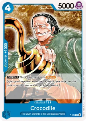 Crocodile (Promotion Pack 2022) - One Piece Promotion Cards (OP-PR)