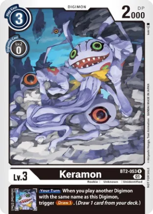 Keramon (Tamer Party Promo) – BT2-053 R – Promo