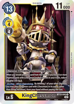 KingChessmon – BT13-045 – Rare