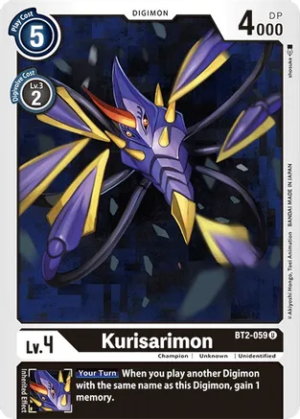 Kurisarimon – Release Special Booster – BT2-059 U