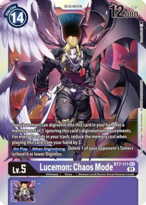 Lucemon: Chaos Mode – Next Adventure – BT7-111 SEC