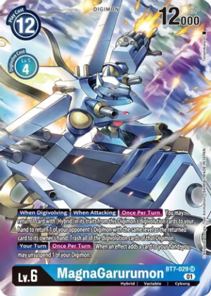 MagnaGarurumon (Alternate Art) – Next Adventure – BT7-029 SR