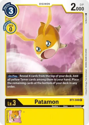 Patamon – Release Special Booster – BT1-048 R