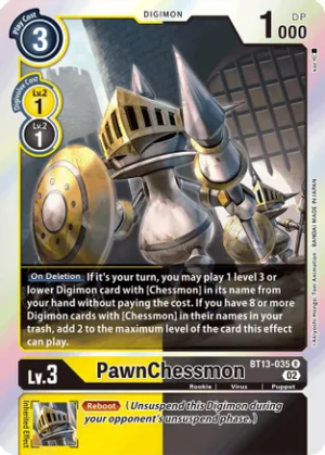 PawnChessmon – BT13-035 – Rare