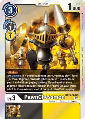 PawnChessmon – BT13-064 – Rare