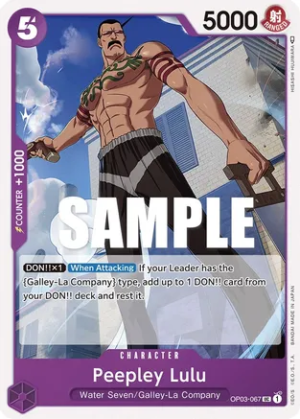 Peepley Lulu - Pillars of Strength (OP03-067 UC)