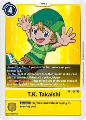 T.K. Takaishi – Release Special Booster – BT1-087 R