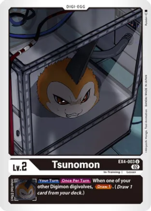 Tsunomon – EX4-003 – Uncommon