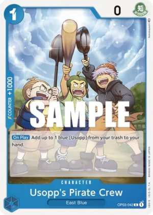 Usopp's Pirate Crew - Pillars of Strength (OP03-042 C)