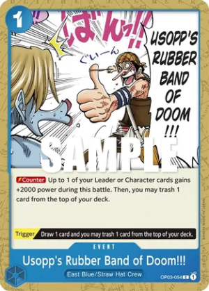 Usopp's Rubber Band of Doom!!! - Pillars of Strength (OP03-054 C)