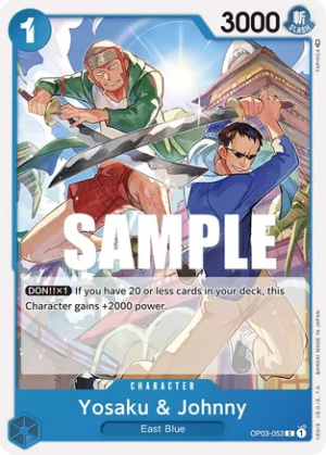 Yosaku & Johnny - Pillars of Strength (OP03-053 C)