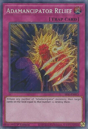 Adamancipator Relief - SESL-EN012 - Secret Rare