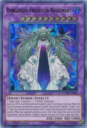 Dangerous Frightfur Nightmary - DUOV-EN038 - Ultra Rare