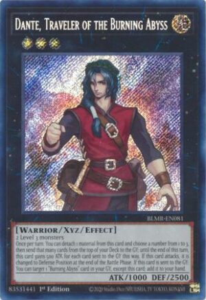 Dante, Traveler of the Burning Abyss - BLMR-SP081 - Secret Rare (ESP)