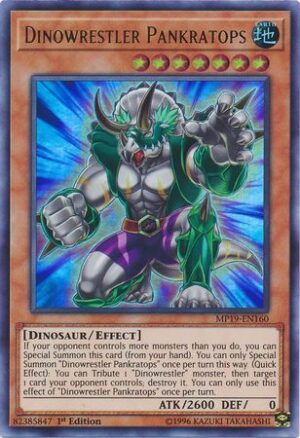 Dinowrestler Pankratops - MP19-EN160 - Ultra Rare