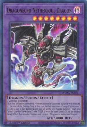 Dragonecro Nethersoul Dragon - MAMA-EN062 - Ultra Rare