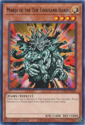 Manju of the Ten Thousand Hands - WISU-EN046 - Rare