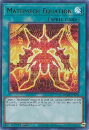 Mathmech Equation - BLMR-EN092 - Ultra Rare (ESP)