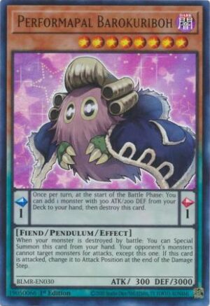 Performapal Barokuriboh - BLMR-EN030 - Ultra Rare