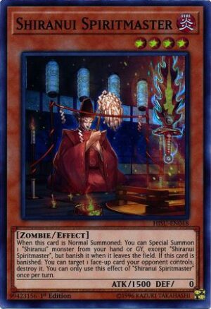 Shiranui Spiritmaster - HISU-EN048 - Super Rare