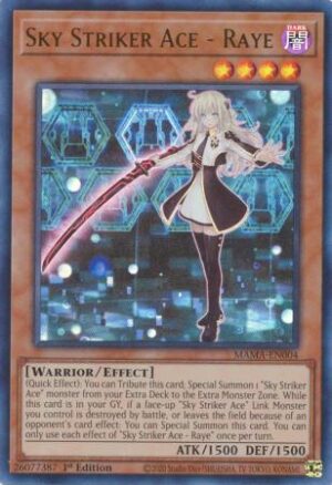 Sky Striker Ace - Raye - MAMA-EN004 - Ultra Rare
