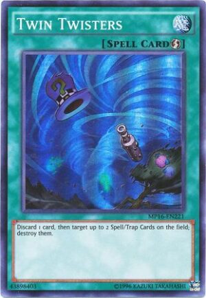 Twin Twisters - MP16-EN221 - Super Rare