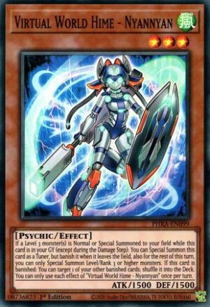 Virtual World Hime - Nyannyan - PHRA-EN099 - Super Rare (ESP)