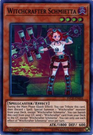Witchcrafter Schmietta - INCH-EN016 - Super Rare