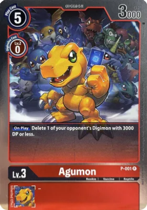 Agumon - P-001 - Digimon Promotion Cards (D-PR)