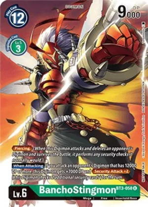 BanchoStingmon (Across Time Pre-Release) - Release Special Booster (BT3-058 U)