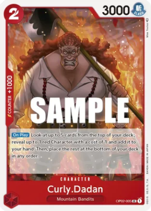 Curly.Dadan - Paramount War (OP02-005 UC)