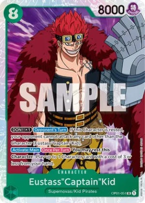 Eustass"Captain"Kid - Romance Dawn (OP01-051 SR)