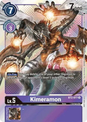 Kimeramon – BT2-077 (Official Tournament Pack Vol,4) – Release Special Booster