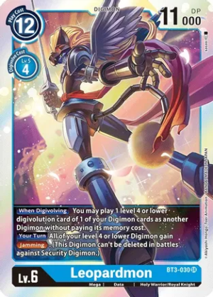 Leopardmon – Release Special Booster – BT3-030 SR