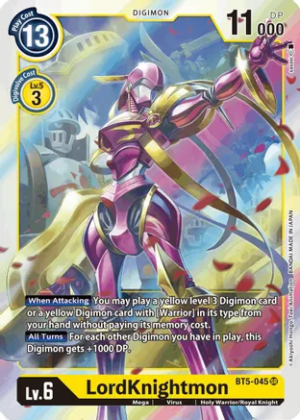 LordKnightmon – Battle of Omni – BT5-045 SR