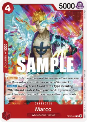 Marco (Promotion Pack 2023) - One Piece Promotion Cards (OP-PR)