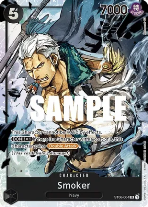 Smoker - Starter Deck 6: Absolute Justice (ST06-004 SR)