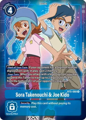 Sora Takenouchi & Joe Kido (Box Topper) – Battle of Omni – BT5-088 R
