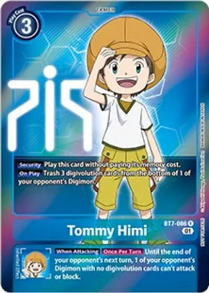 Tommy Himi (Box Topper) – Next Adventure – BT7-086 R