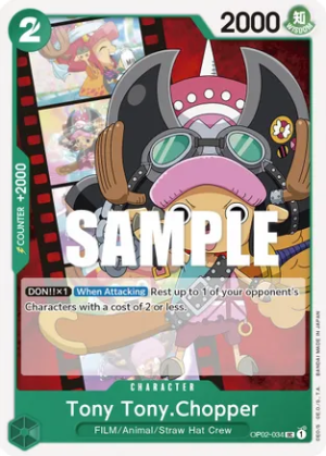 Tony Tony.Chopper - Paramount War (OP02-034 UC)