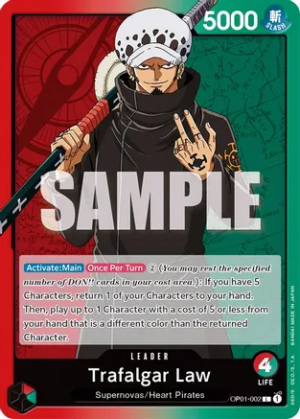 Trafalgar Law (002) - Romance Dawn (OP01-002 L)
