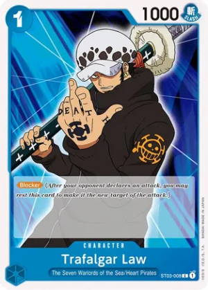 Trafalgar Law - Starter Deck 3: The Seven Warlords of The Sea (ST03-008 C)