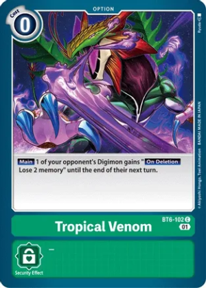 Tropical Venom – Double Diamond – BT6-102 C